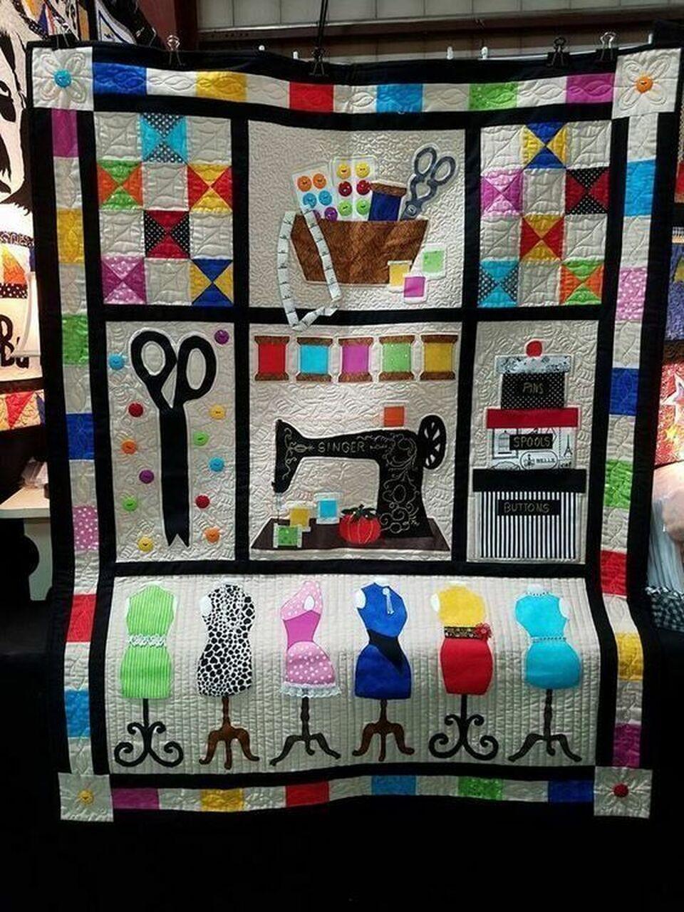 Sewing Clm0910160 Quilt Blanket and Home Decor