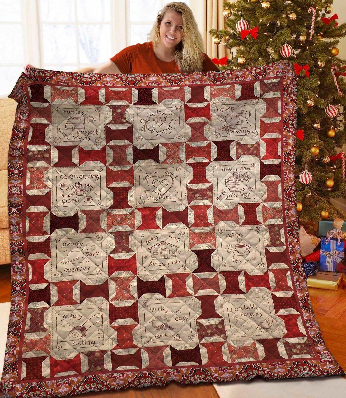 Sewing JFJ12417 3D Customized Quilt 2707 and Home Decor