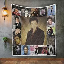 Shakin Stevens Album Covers Quilt Blanket and Home Decor