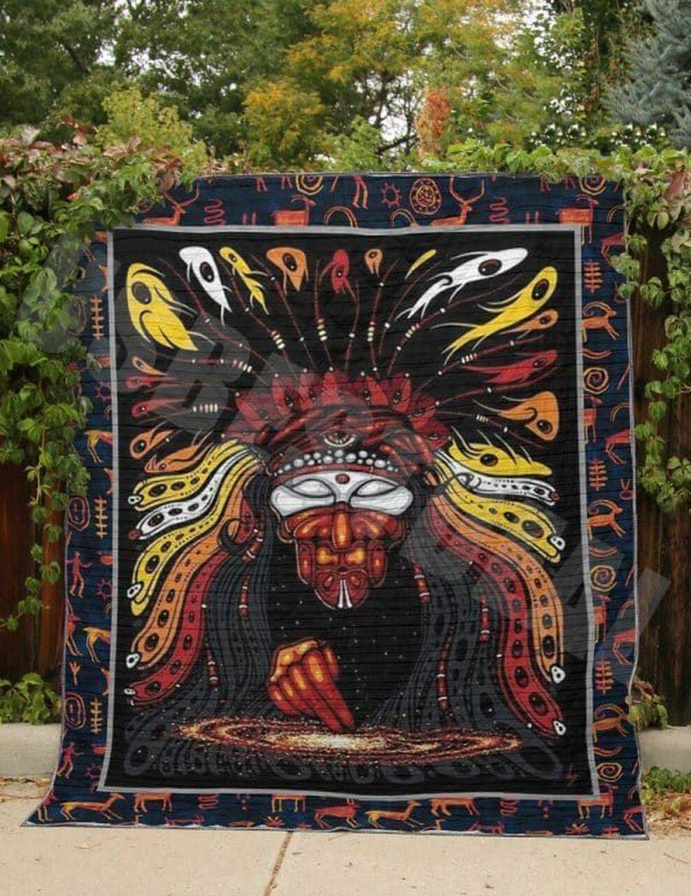 Shamanism Quilt Tdhgb and Home Decor