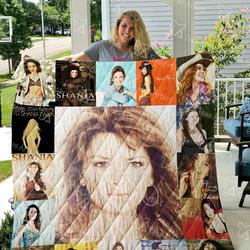 Shania Twain Quilt Blanket 0927 and Home Decor