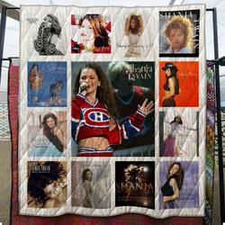 Shania Twain Quilt Blanket and Home Decor