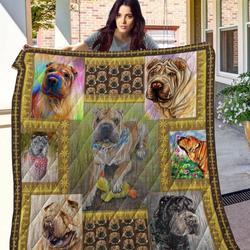 Shar Pei Quilt Tdhws and Home Decor