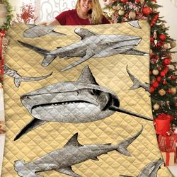 Shark JFJ12457 3D Customized Quilt 2707 and Home Decor