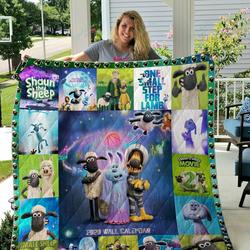 Shaun The Sheep 2019 Quilt Blanket and Home Decor