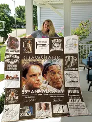 Shawshank Redemption Quilt Blanket For Fans Ver 17-1 and Home Decor