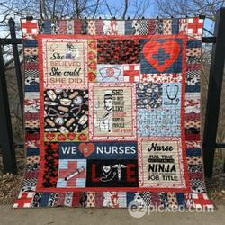 She Believe She Could She Did Quilt Blanket Tm99  Quilt and Home Decor