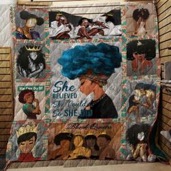 She Believed She Could So She Did Quilt Tdhfm and Home Decor