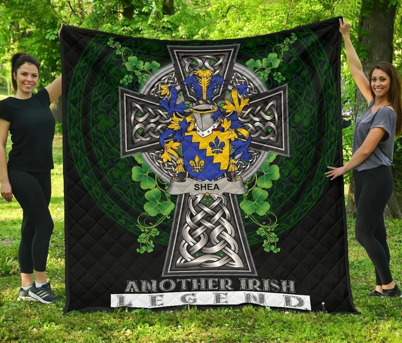 Shea Or OShee Ireland Irish Legend JFJ12481 3D Customized Quilt 2707 and Home Decor