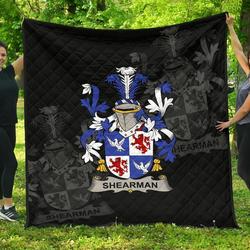 Shearman Ireland Irish Family Crest JFJ12484 3D Customized Quilt 2707 and Home Decor