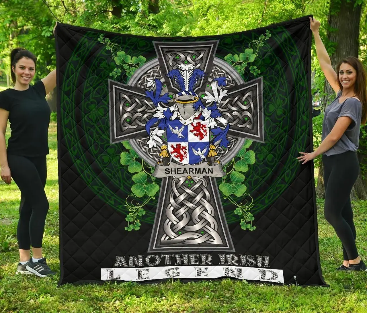 Shearman Ireland Irish Legend JFJ12485 3D Customized Quilt 2707 and Home Decor