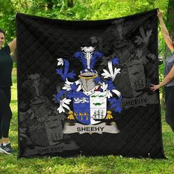 Sheehy Or Mcsheehy Ireland Irish Family Crest JFJ12492 3D Customized Quilt 2707 and Home Decor