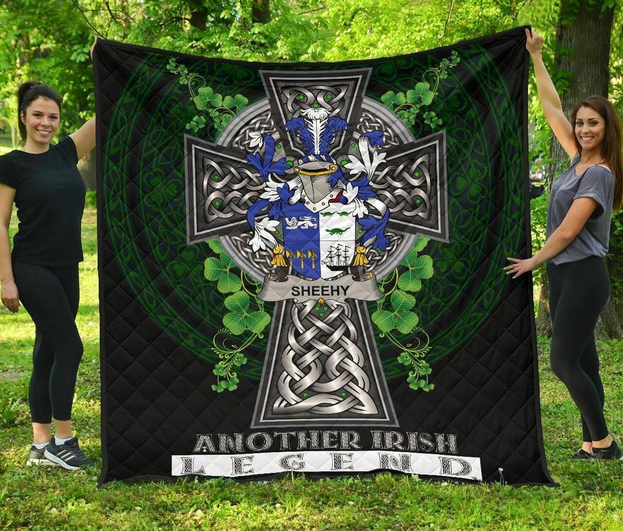 Sheehy Or Mcsheehy Ireland Irish Legend JFJ12493 3D Customized Quilt 2707 and Home Decor