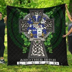 Sheehy Or Mcsheehy Ireland Irish Legend JFJ12493 3D Customized Quilt 2707 and Home Decor