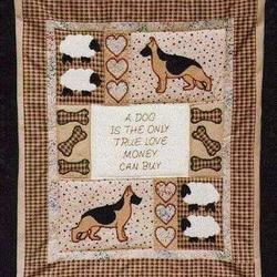 Sheep And Dog Quilt Tdhpf and Home Decor