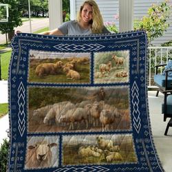 Sheep Cla1212582Q Quilt Blanket and Home Decor