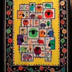 Sheep Cla1510357Q Quilt Blanket and Home Decor
