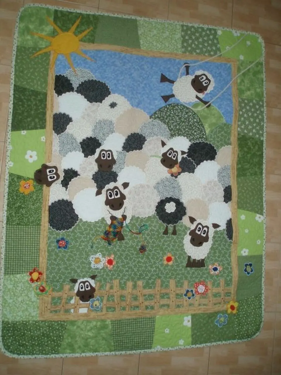 Sheep Quilt Tdhdb and Home Decor