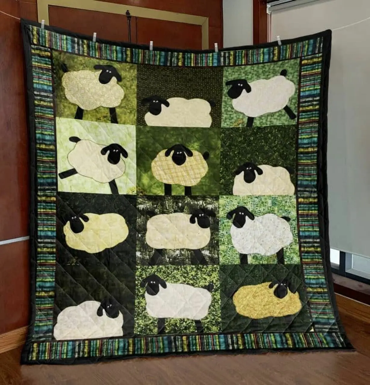 Sheep Quilt Tdhtp and Home Decor
