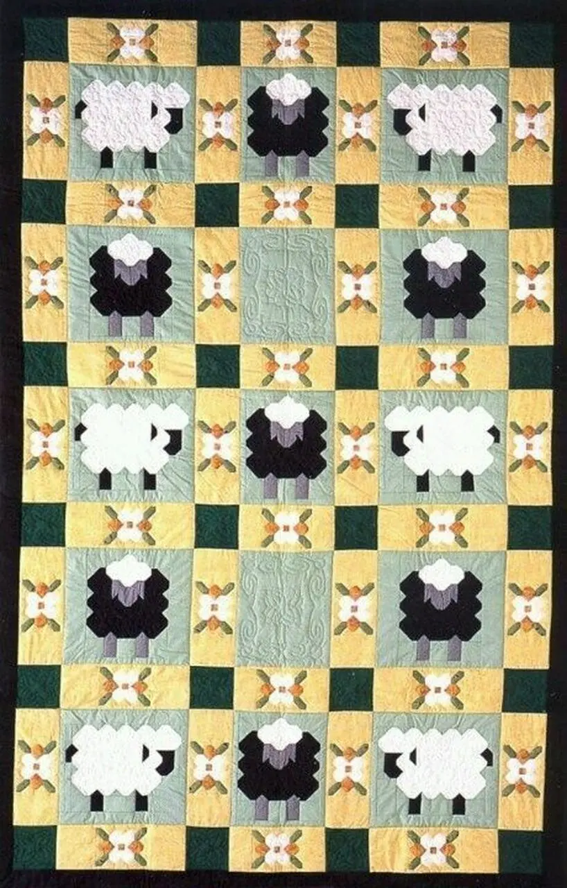 Sheep Quilt Tdhuw and Home Decor