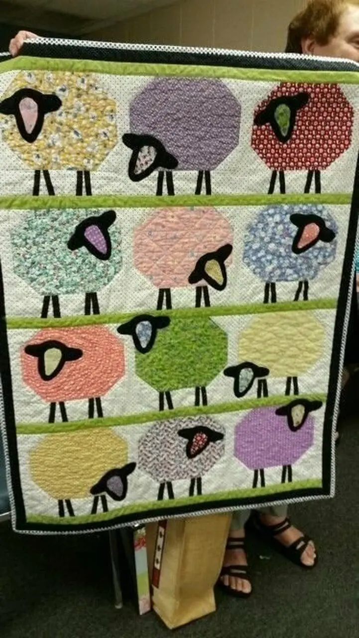 Sheeps Clm0910165 Quilt Blanket and Home Decor