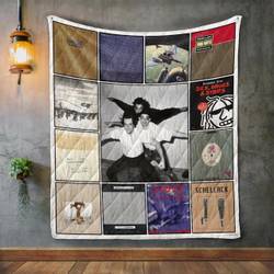 Shellac Album Covers Quilt Blanket and Home Decor
