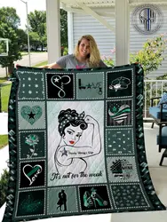 Sheriff Deputy Things Beautiful Patterned Blanket  Quilt and Home Decor