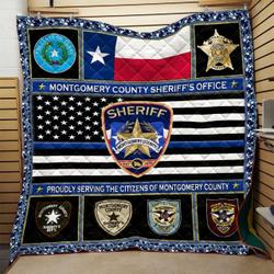 Sheriff Quilt Blanket Dhc0910618Vt and Home Decor