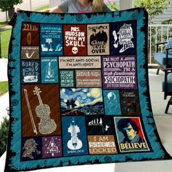 Sherlock Art Quilt and Home Decor