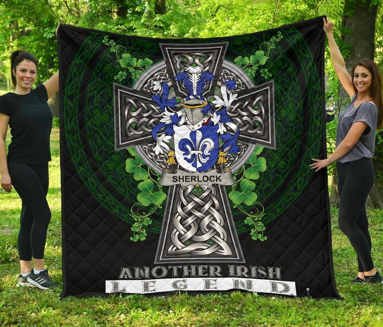 Sherlock Ireland Irish Legend JFJ12543 3D Customized Quilt 2707 and Home Decor