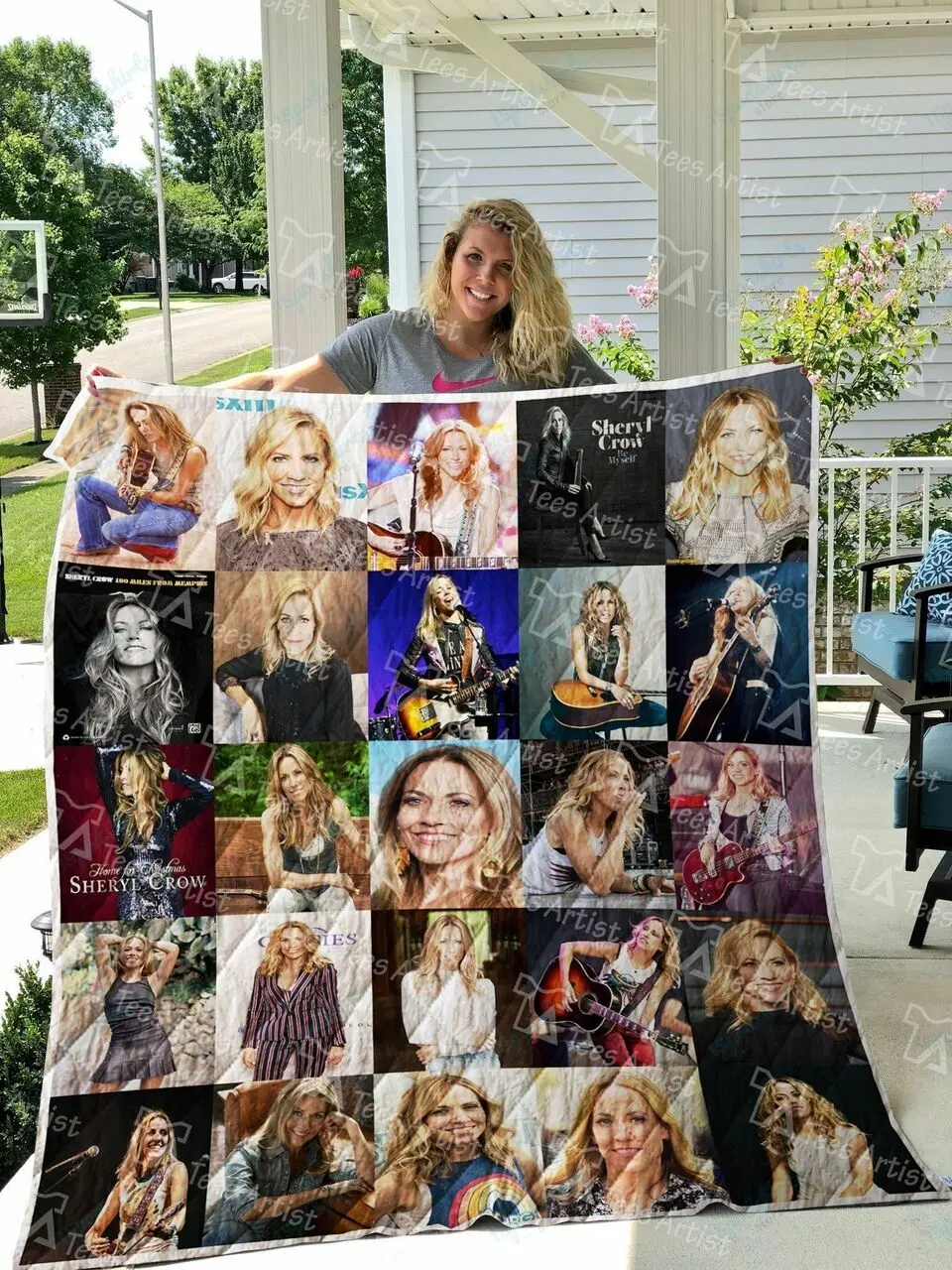 Sheryl Crow Quilt Blanket 01187 and Home Decor