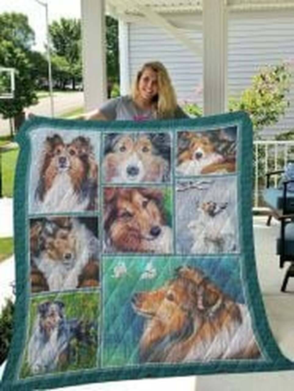 Shetland Sheepdog Quilt Mxl and Home Decor