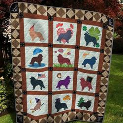 Shetland Sheepdog Quilt Tdhkt and Home Decor