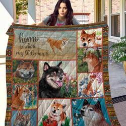 Shiba Inu 10 Blanket Th10072019 Quilt and Home Decor