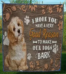 Shih Tzu Quilt Tdhjc and Home Decor