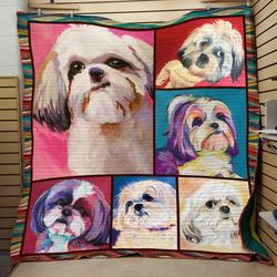 Shih Tzu Quilt Tdhrl and Home Decor