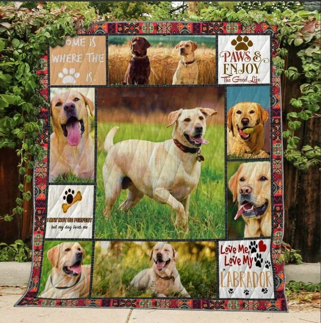 Shih Tzu Shih Tzu Baby U Quilt Nc and Home Decor