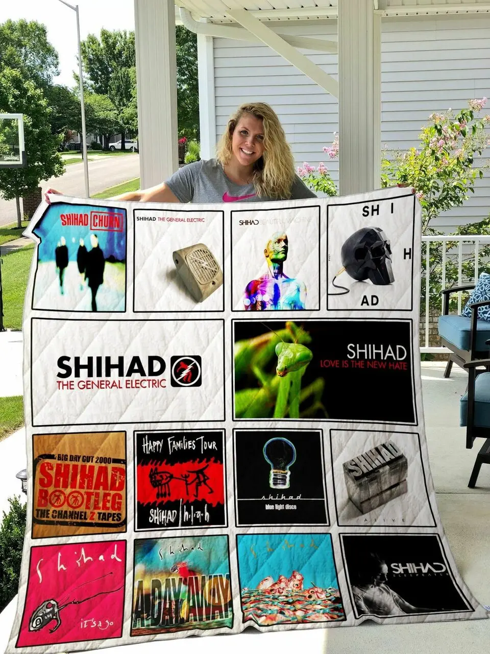 Shihad Quilt Blanket and Home Decor