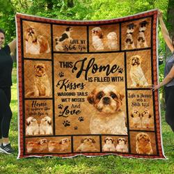 Shihtzu Home Quilt Mgn and Home Decor