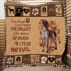 Shorthaired Shadow LAwesome LKI321 3D Customized Quilt Hip and Home Decor