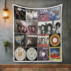 Shotgun Album Covers Quilt Blanket and Home Decor