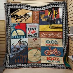 Shut Up Legs Bicycle Quilt and Home Decor