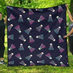Shuttlecock Badminton Quilt Tdhsv and Home Decor