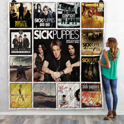 Sick Puppies Albums Quilt Blanket Ver13 and Home Decor