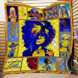 Sigma Gamma Rho Only Way Quilt All Over Printed and Home Decor