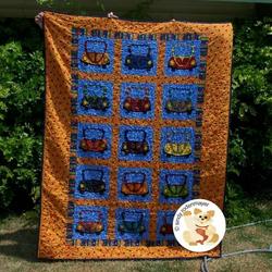 Silly Cars Quilt Tdhxq and Home Decor