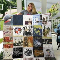 Simple Minds Quilt Blanket and Home Decor