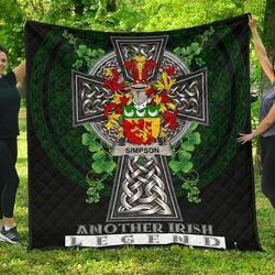 Simpson Ireland Irish Legend JFJ12643 3D Customized Quilt 2707 and Home Decor