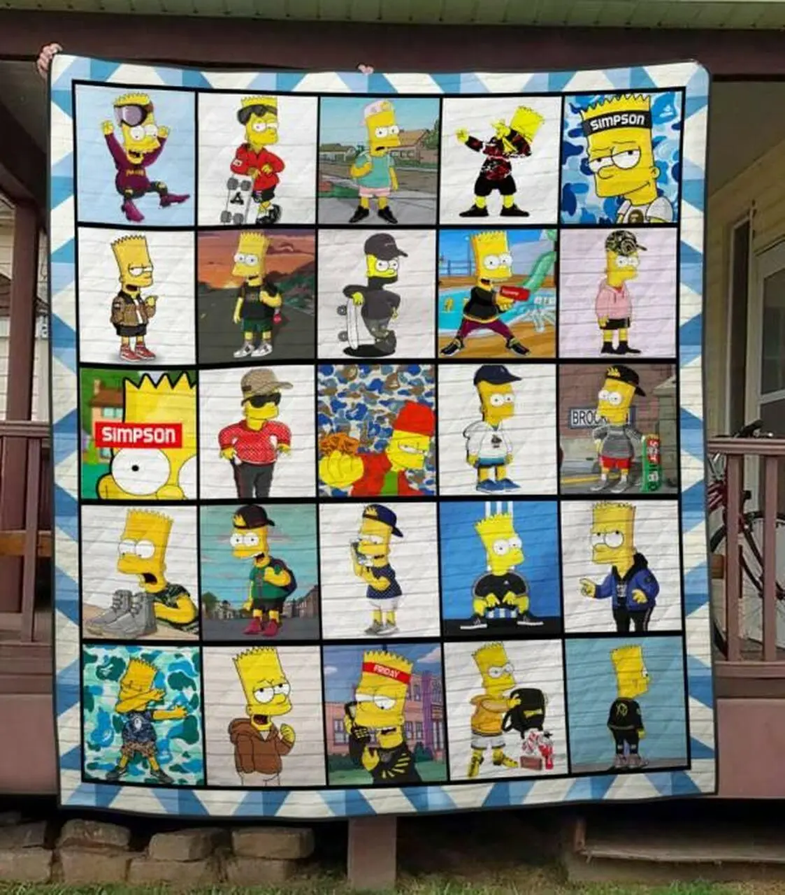 Simpson Quilt Blanket Hvt310534 Quilt and Home Decor