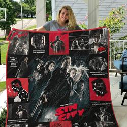 Sin City Quilt Blanket For Fans Ver 17 and Home Decor